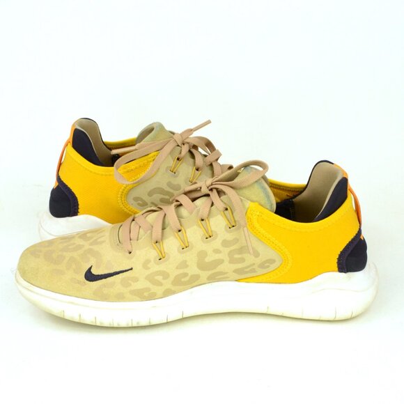 Nike Free RN Women's Size 10.5 Tan Cheetah Print Athletic Running Shoes - Picture 9 of 10
